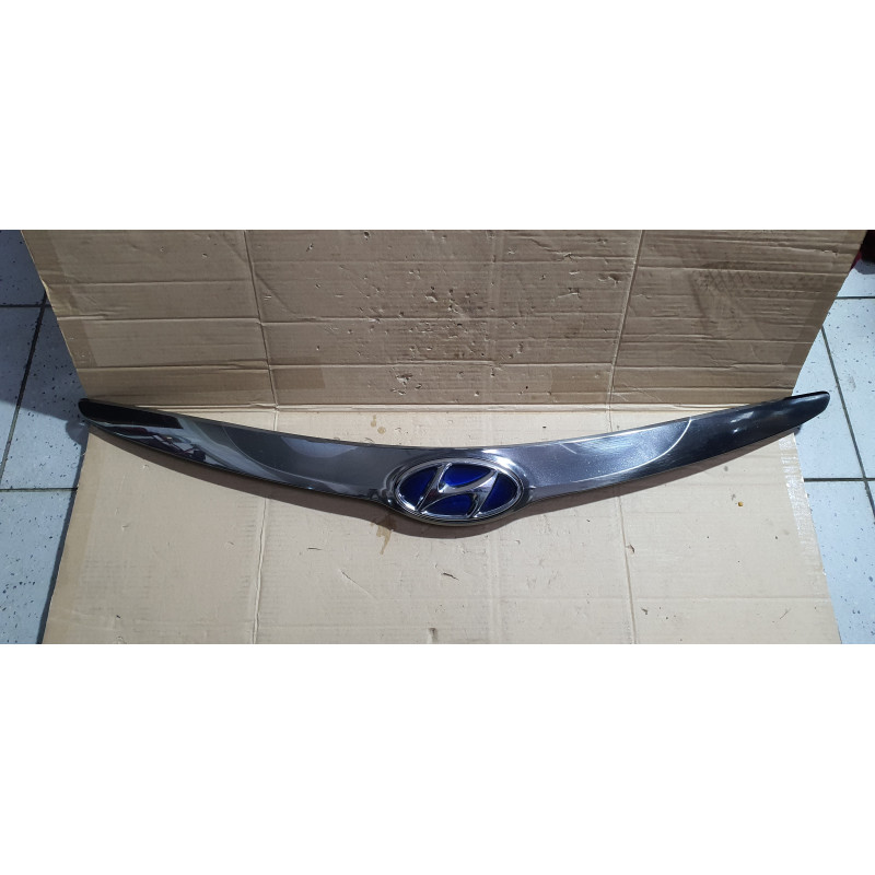 86356-4R000 Hyundai Sonata Hybrid Front Hood Grill Chrome Molding 2011-2015
