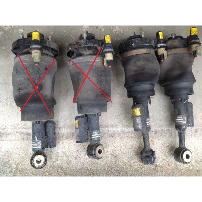 2L74-3C144-RJ Lincoln Navigator Front Air Shock 2003-2006 2L74-3C098-BJ