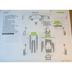 Audi A6 Interior Trim Kit (White) 2005-2011 | S6