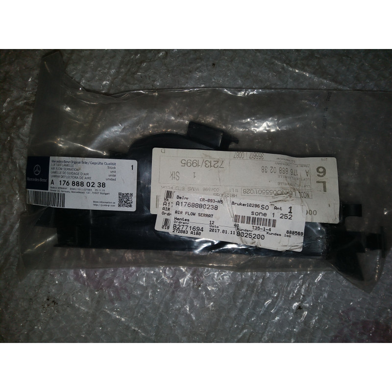 1768880238 Mercedes-Benz A-Class AIR FLOW SERRATION 1768880338
