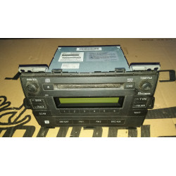86120-47370 Toyota Prius JBL MP3 6 CD Disc Changer Radio Receiver 2010-2012