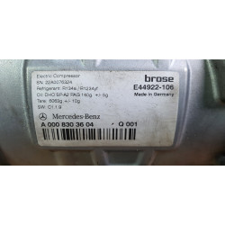 A0008303604 Mercedes-Benz S-Class AC Compressor 2022-2024