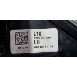92207-L1000 Hyundai Sonata Left LED Daytime Running Fog Lamp 2020-2022