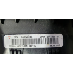 6864496 BMW 1-Series Steering Wheel Driver Airbag 2013-2021