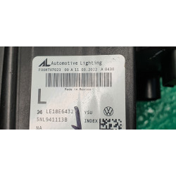 5NL941113B Volkswagen Tiguan Left Dynamic Full LED IQ.Light Headlight