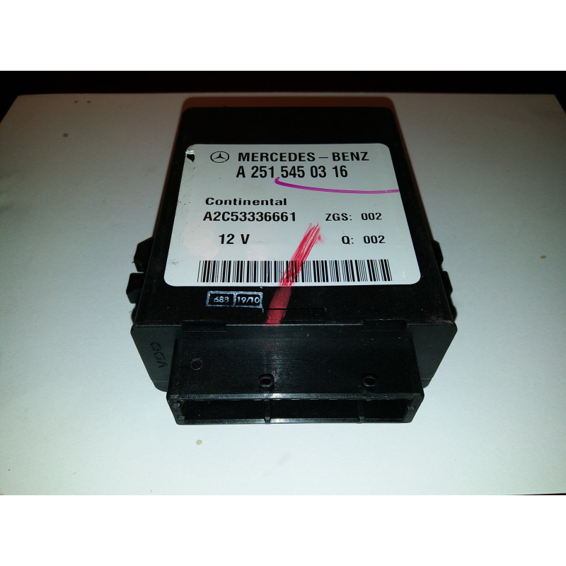 2515450316 Mercedes-Benz R-Class Airmatic Rear Suspension Control Module