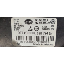 561941035B Volkswagen Passat Left Full LED Headlight 2020-2023