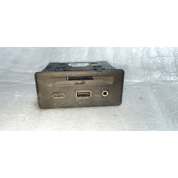 13512369 Chevrolet Equinox Center Console AUX Charger Dual USB SD Card Port