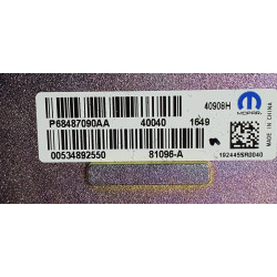 68487090AA Jeep Cherokee Roof Radio Antenna 2016-2024 5091873AA