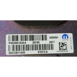 68289182AA Jeep Cherokee Roof GPS Radio Antenna 2017-2024 68487091AA