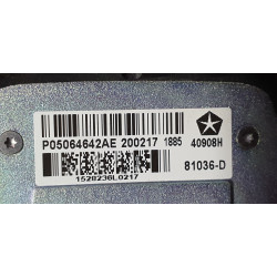 05064642AE Jeep Cherokee Roof GPS Radio Antenna 2014-2015 05064642AC