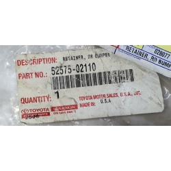 52575-02110 Toyota Corolla Rear Bumper Retainer Bracket 2014-2019