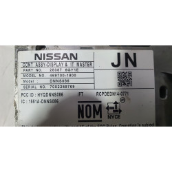 28387-6GY1E Infiniti QX60 Info Display Screen Monitor 2017-2020 28387-6GY5D