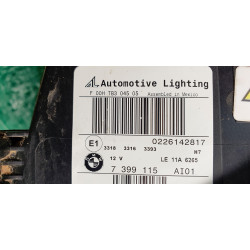 7399115 BMW X5 Left LED Xenon Headlight 2013-2018