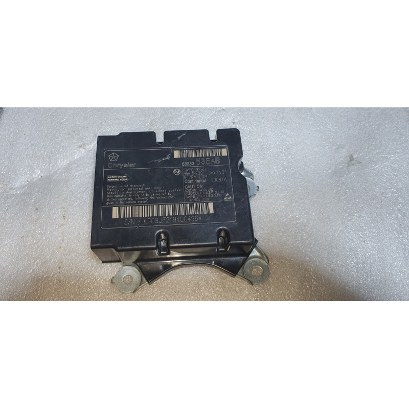68233535AB Chrysler Town & Country Airbag Control Module 2013-2020