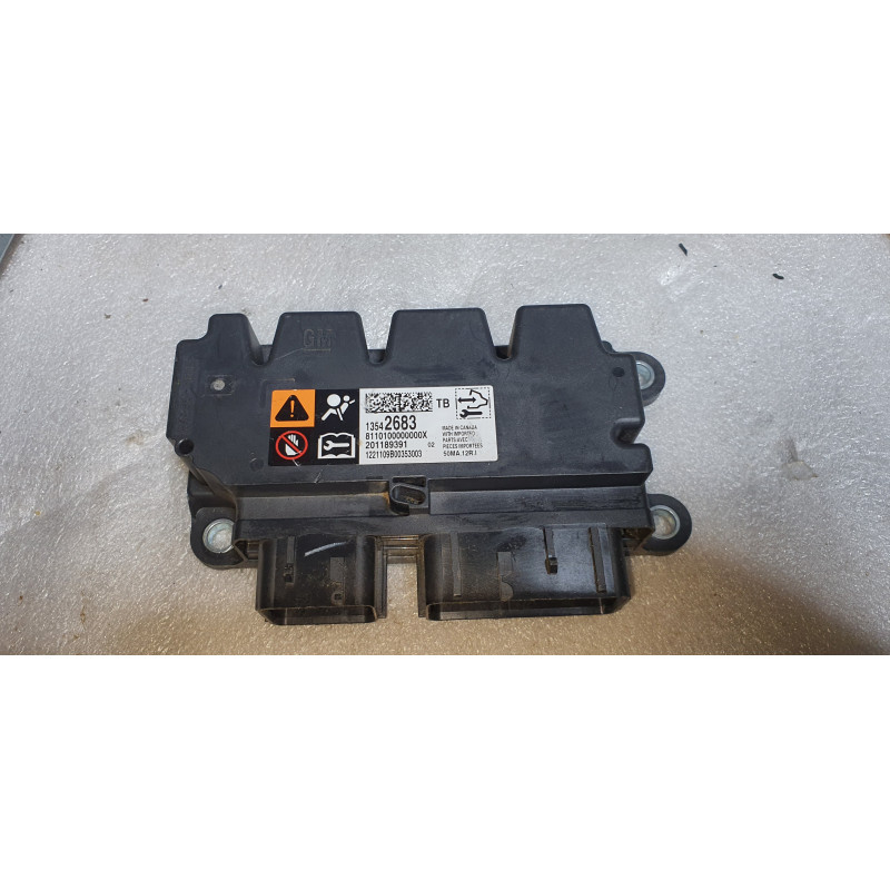 13542683 Chevrolet Corvette Airbag Control Module 2020-2023