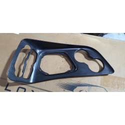 6TX631ZSAA Dodge Center Console Shifter Bezel Molding Cover Trim (Carbon)