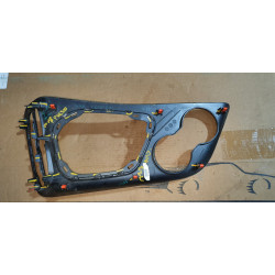 6TX631ZSAA Dodge Center Console Shifter Bezel Molding Cover Trim (Carbon)