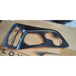 6TX631ZSAA Dodge Center Console Shifter Bezel Molding Cover Trim (Carbon)