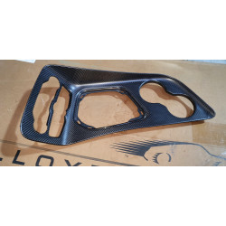 6TX631ZSAA Dodge Center Console Shifter Bezel Molding Cover Trim (Carbon)