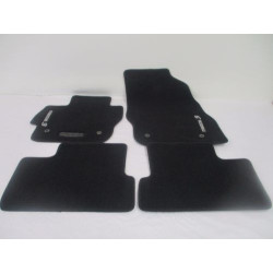 0000-8B-L65 Mazda 3 Black Carpet Floor Mats Set 2010-2013