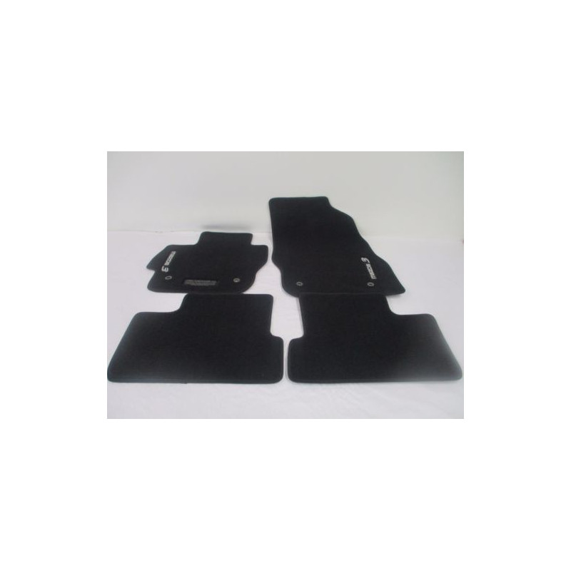 0000-8B-L65 Mazda 3 Black Carpet Floor Mats Set 2010-2013