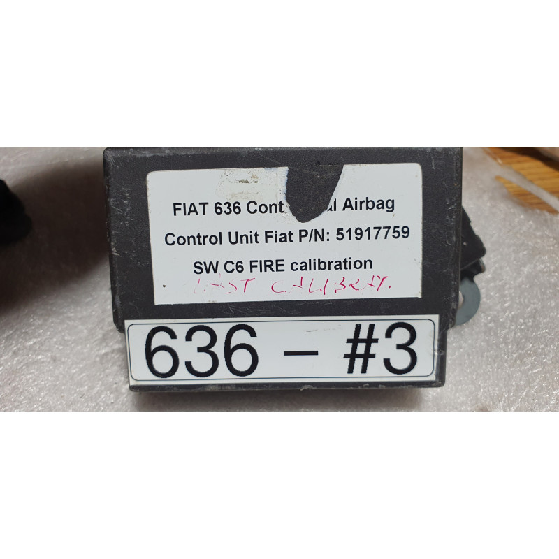 51917759 Fiat Ducato Airbag Sensor Control Module 82128500