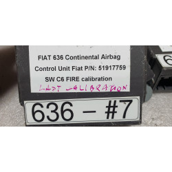 51917759 Fiat Ducato Airbag Sensor Control Module 82128500
