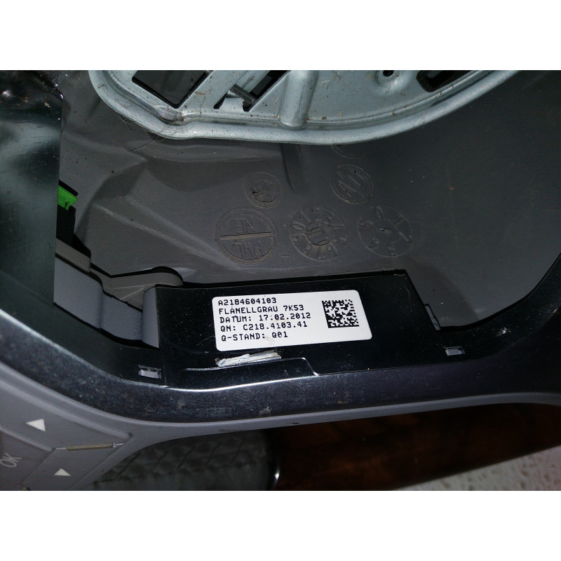 2184604103 Mercedes-Benz E-Class Coupe Wood Steering Wheel 2010-2012