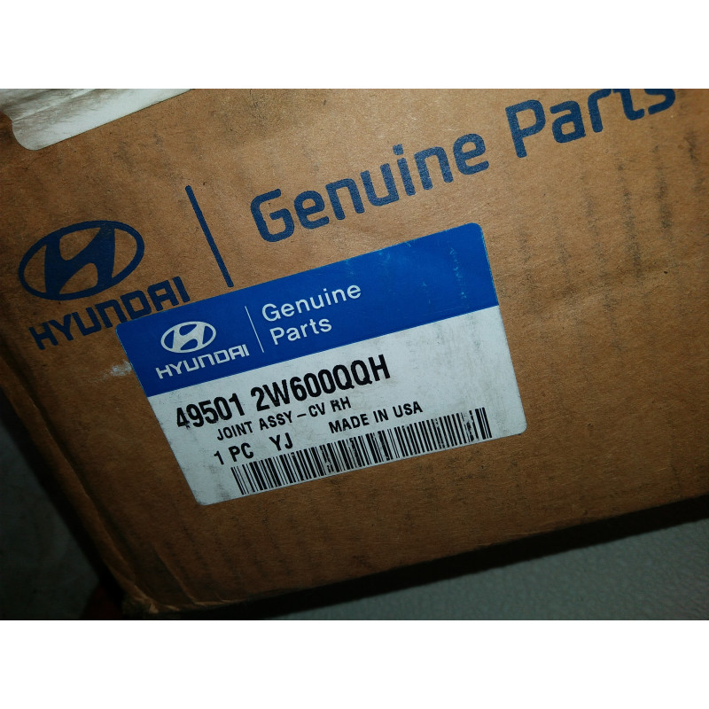 49501-2W600 Kia Sorento Right Front Axle 2013-2015