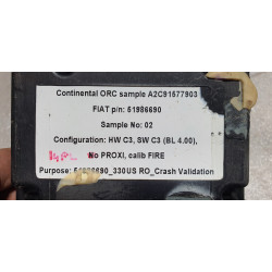 51986690 Fiat 500 Airbag Control Module 2014-2019