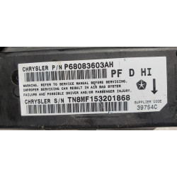 68083603AH Dodge Dart Airbag Control Module 2013-2015 68245834AA