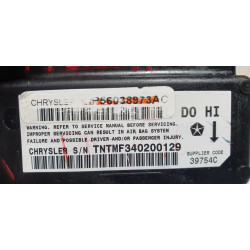 56038973AC Jeep Cherokee Airbag Control Module 2013