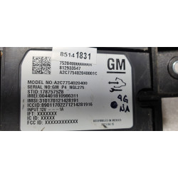 85141831 Cadillac Navigation Control Module 2021