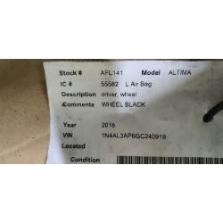 Nissan Altima Steering Wheel Driver Airbag 2013-2018 | Rogue