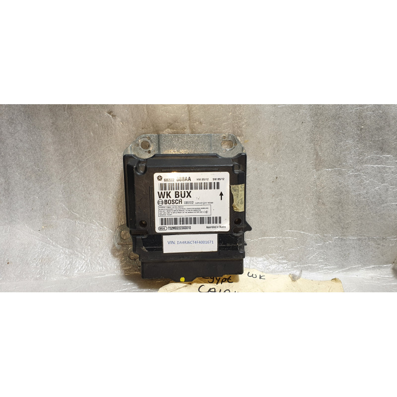 68222888AA Jeep Grand Cherokee Airbag Control Module 2014-2015 68222888AB