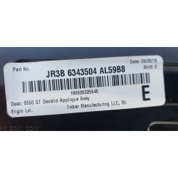 JR3B-6343504-AL Ford Mustang GT Trunk Rear Decklid Panel 2018-2023