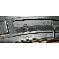 A1678809704 Mercedes-Benz GLE AMG Front Left Wheel Fender Flare Molding