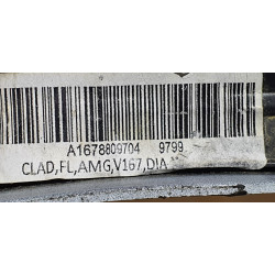 A1678809704 Mercedes-Benz GLE AMG Front Left Wheel Fender Flare Molding