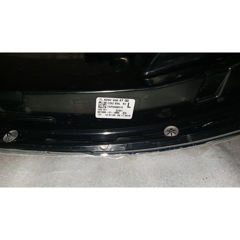 A2929064700 Mercedes-Benz GLE Coupe Left LED Tail Lamp 2015-2019