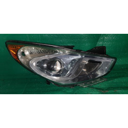 Hyundai Sonata Hybrid Right LED Halogen Headlight 2011-2014