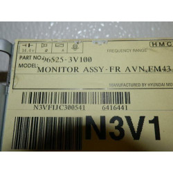96525-3V100 Hyundai Azera Dashboard Display Screen 2011-2014