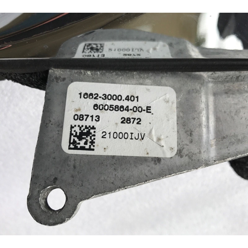 6005864-00-E Tesla Model S Left chrome mirror with antenna 2012-2015