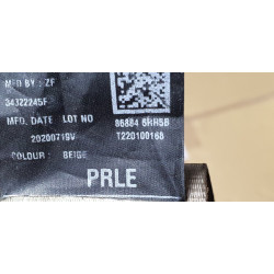 86884-6RR5B Nissan Right Front Seat Tongue Pretension Belt (Light Gray)