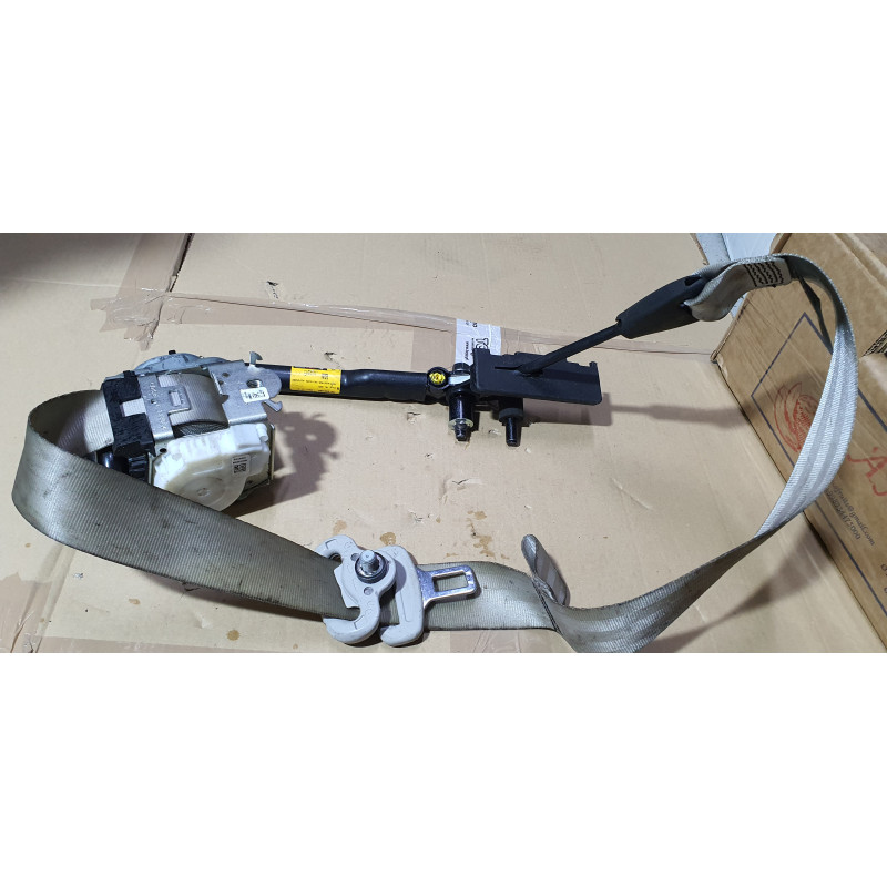 86884-6RR5B Nissan Right Front Seat Tongue Pretension Belt (Light Gray)