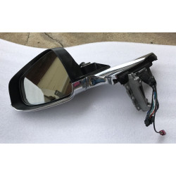 6005864-00-E Tesla Model S Left chrome mirror with antenna 2012-2015