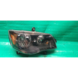 68206500AC Chrysler Town & Country Right Black Headlight 2014-2018