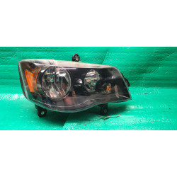 68206500AC Chrysler Town & Country Right Black Headlight 2014-2018