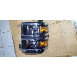 23172782 Chevrolet Silverado 1500 Left Halogen Headlight 2014-2015 84434761
