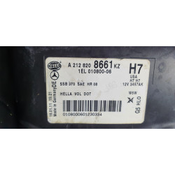 A2128208661 Mercedes-Benz E-Class Right Halogen Headlight 2010-2013
